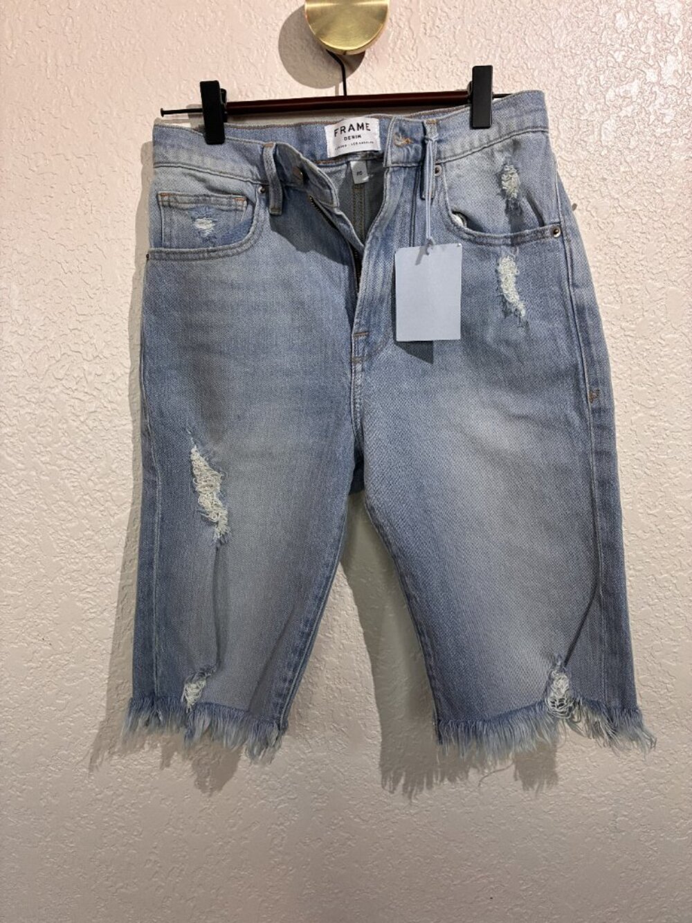 FRAME Shorts Le Vintage Bermuda Redondo Beach 26 - Picture 3 of 4